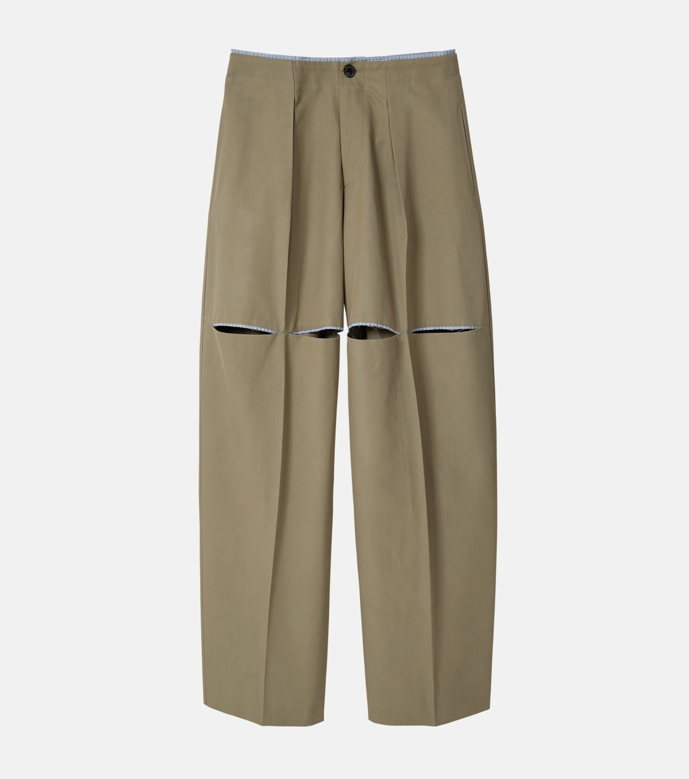 Cotton Cut Out Trousers