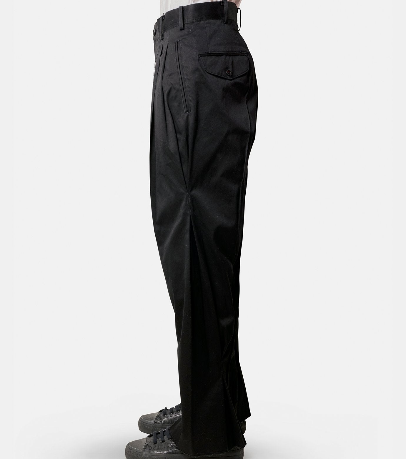 Pleated Chino Pants
