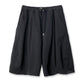 Pleated Balloon Sweat Shorts