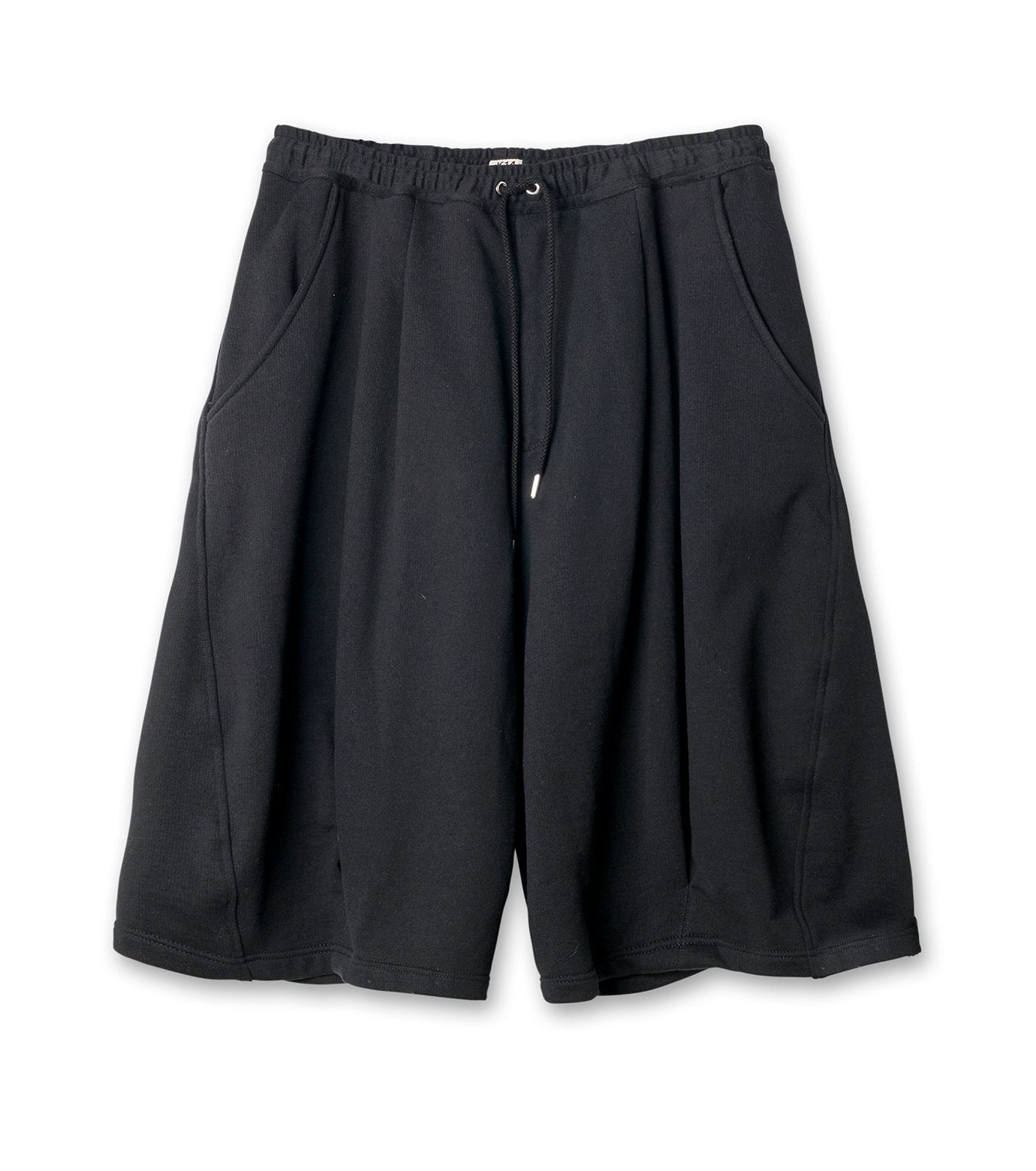 Pleated Balloon Sweat Shorts