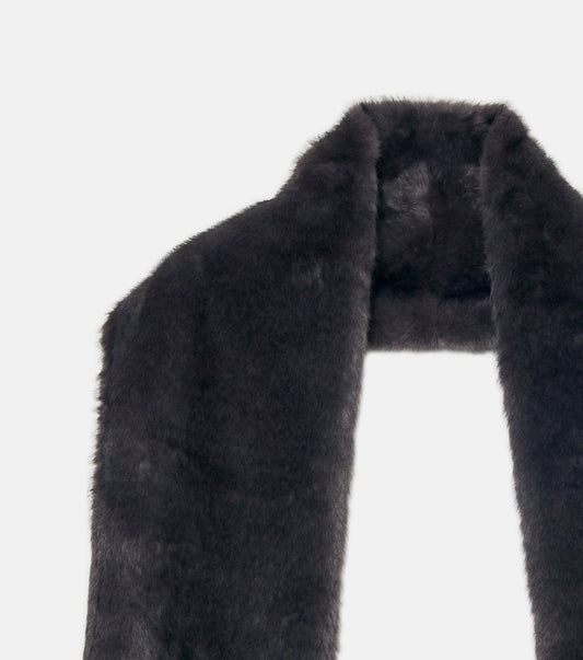 Faux Mink Scarf