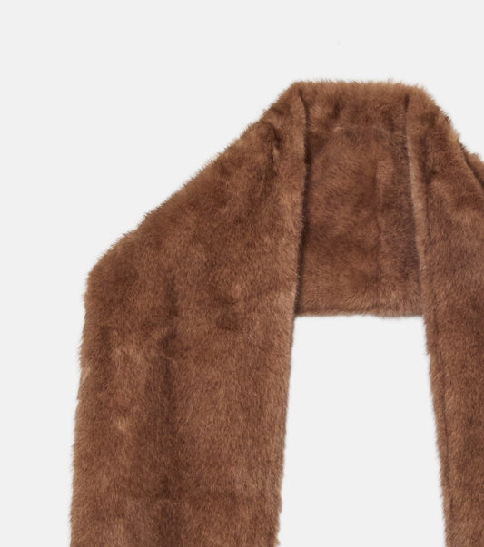 Faux Mink Scarf