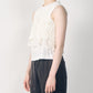 Hand-Crocheted Floral Motif Vest