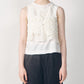 Hand-Crocheted Floral Motif Vest