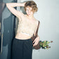 Hand-Crocheted Floral Motif Vest