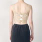 Hand-Crocheted Floral Motif Vest
