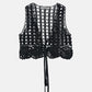 Hand-Crocheted Lace Vest