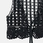 Hand-Crocheted Lace Vest