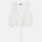 Hand-Crocheted Lace Vest