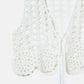 Hand-Crocheted Lace Vest