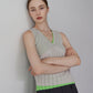 Sleeveless Lace Knit