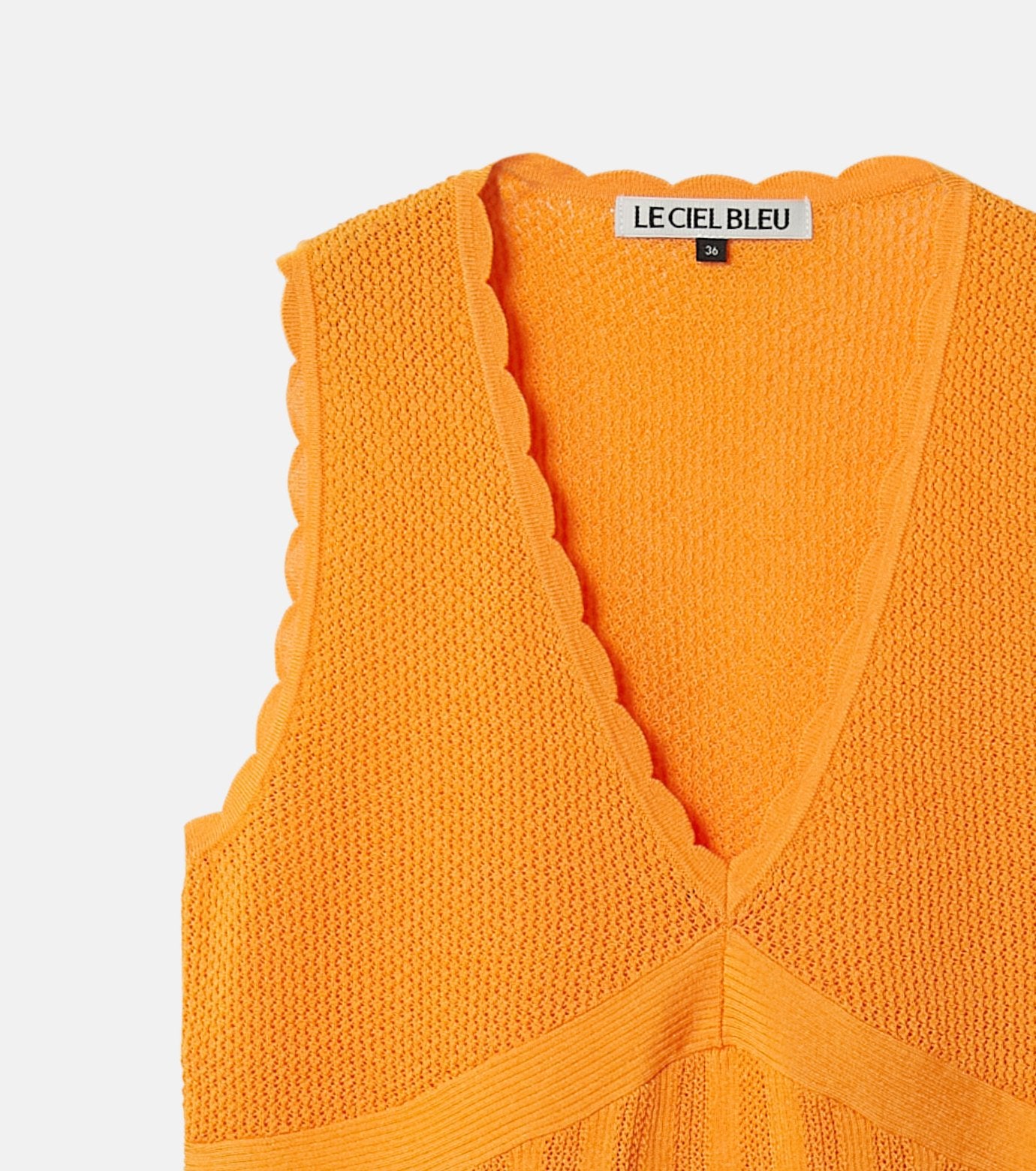 Sleeveless Lace Knit