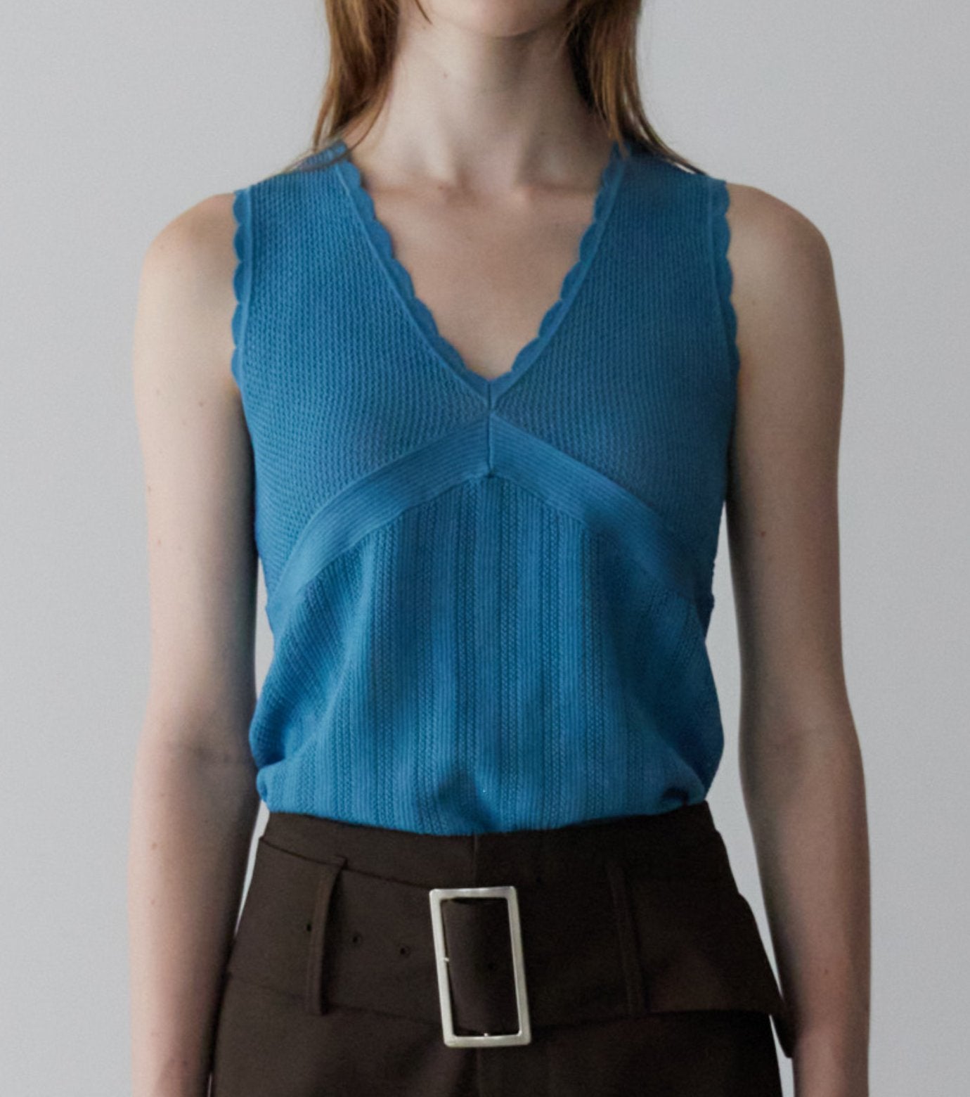 Sleeveless Lace Knit