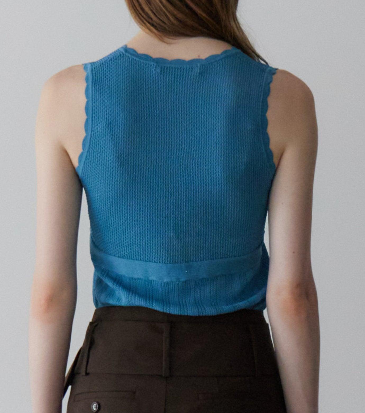 Sleeveless Lace Knit
