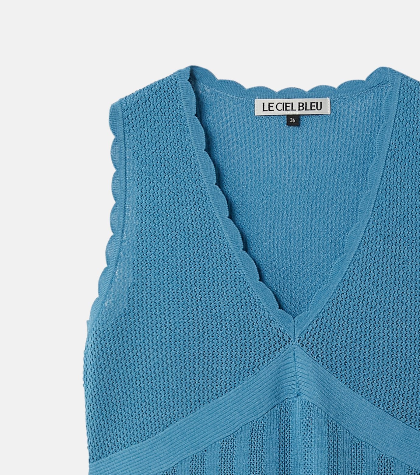 Sleeveless Lace Knit
