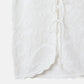 Jacquard Knit Vest w/Ribbon Tie Front