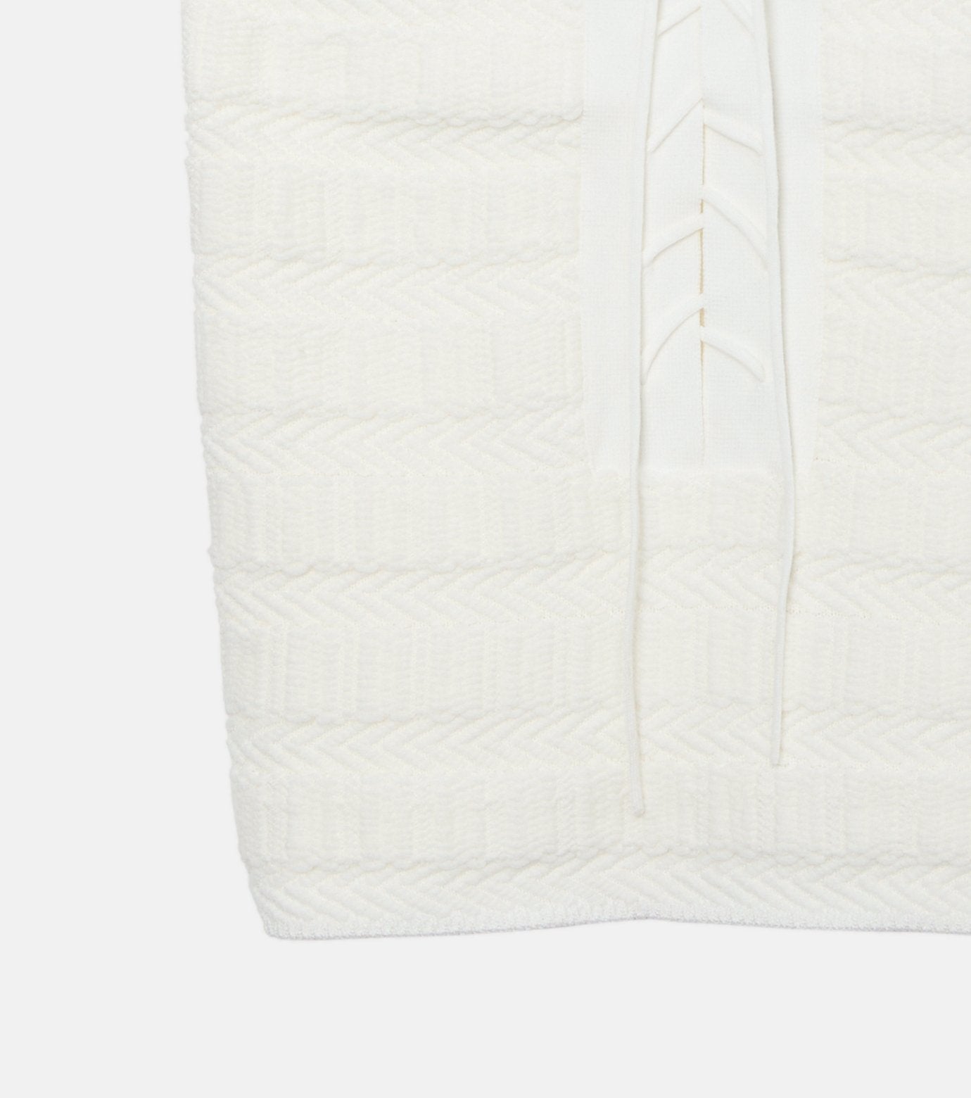 Knit Top w/Lace-Up Front