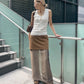 Knit Top w/Lace-Up Front