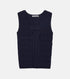 Knit Top w/Lace-Up Front