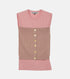 Ribbed Eyelet Sleeveless Top