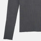 Two-Texture Ribbed Knit Top