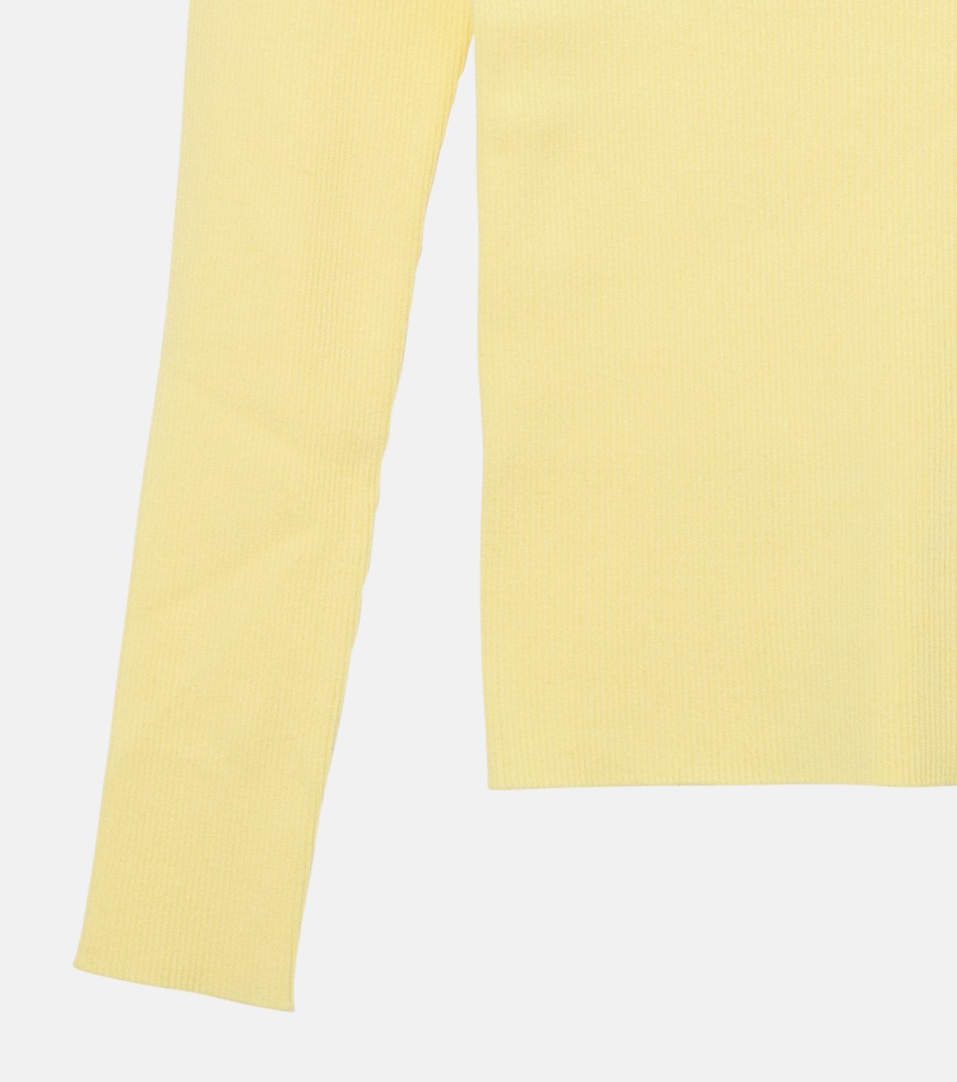 Two-Texture Ribbed Knit Top