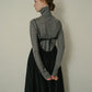 High-Gauge Turtleneck Knit
