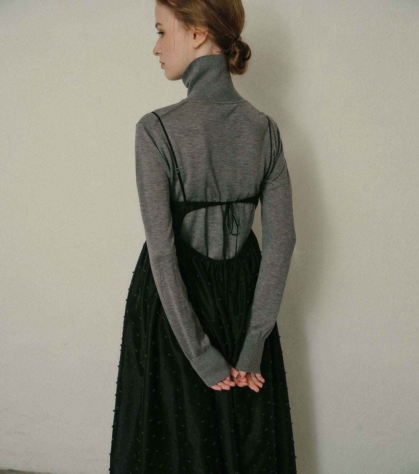 High-Gauge Turtleneck Knit