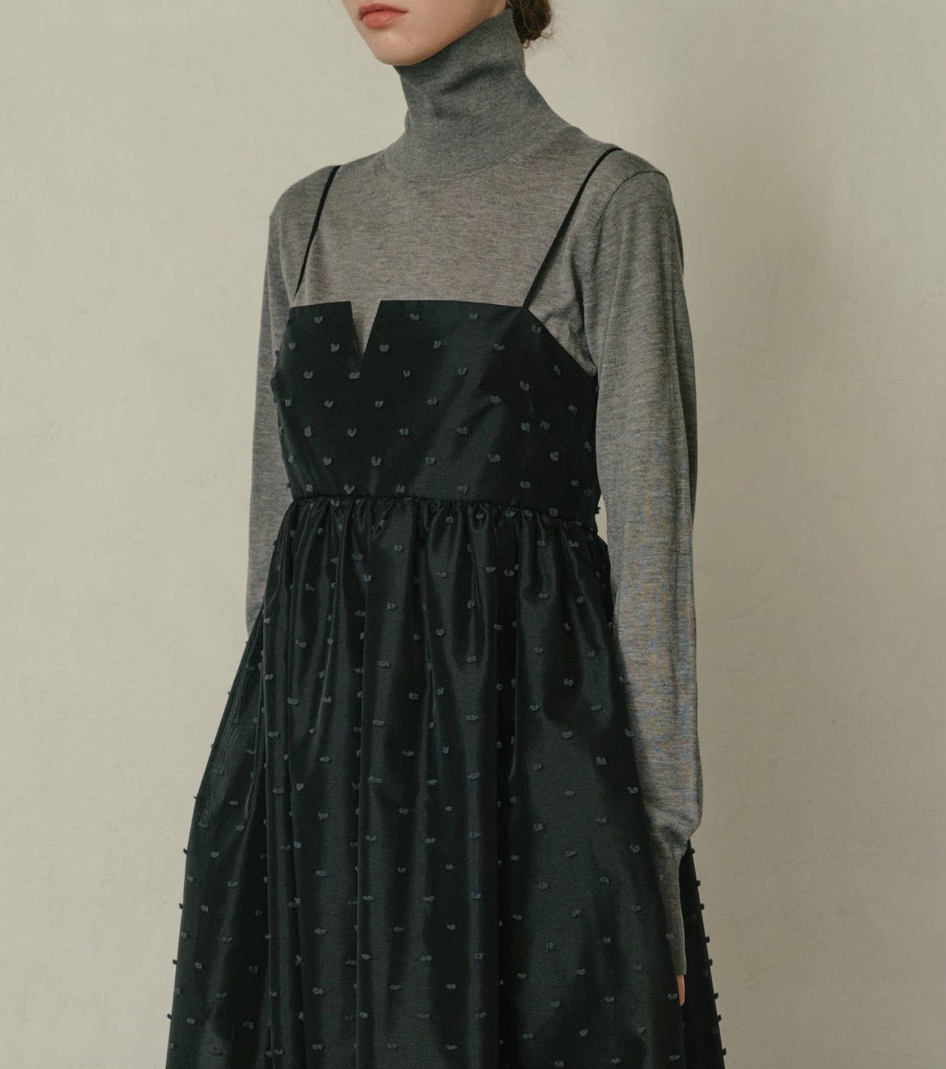 High-Gauge Turtleneck Knit