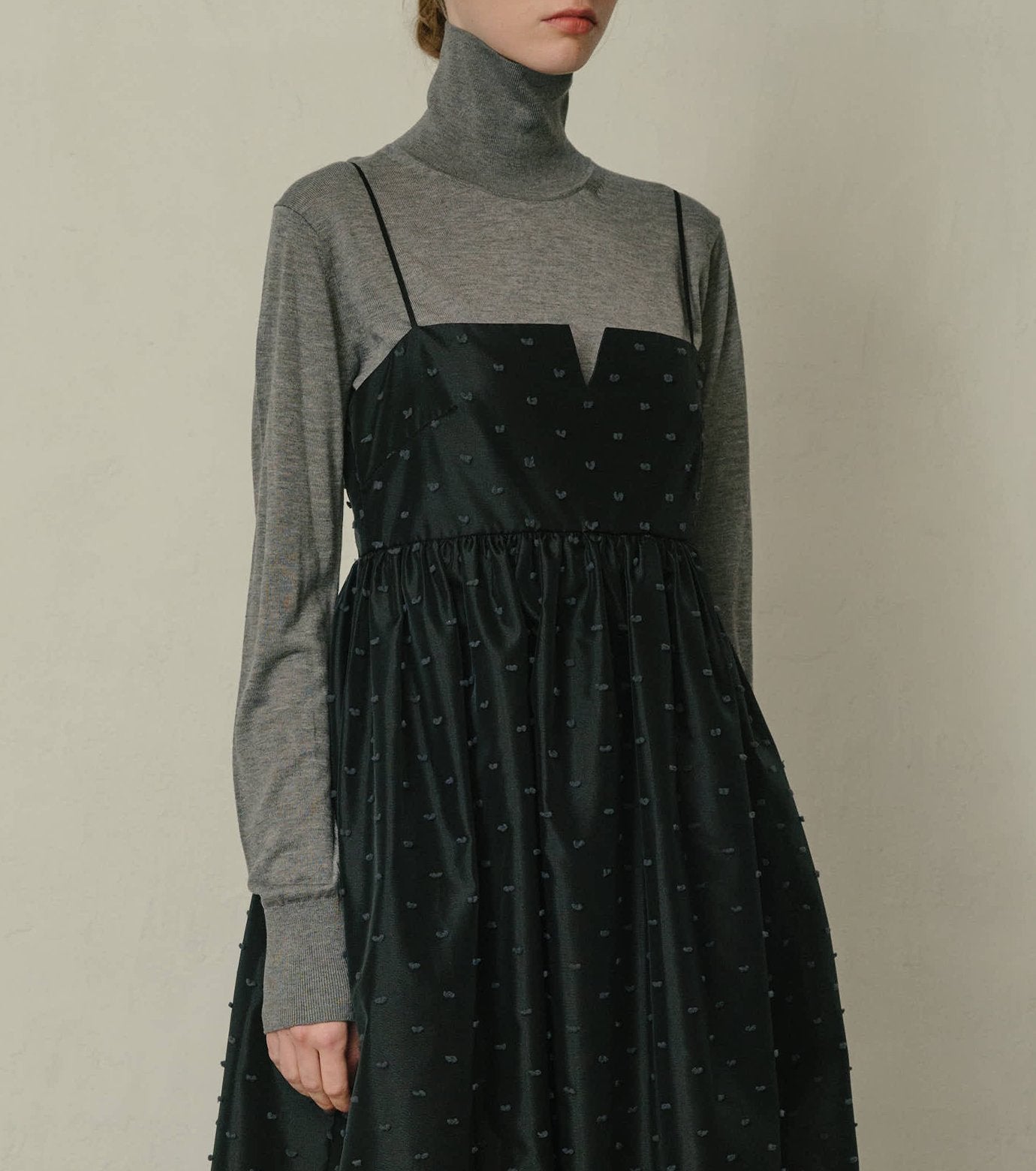 High-Gauge Turtleneck Knit