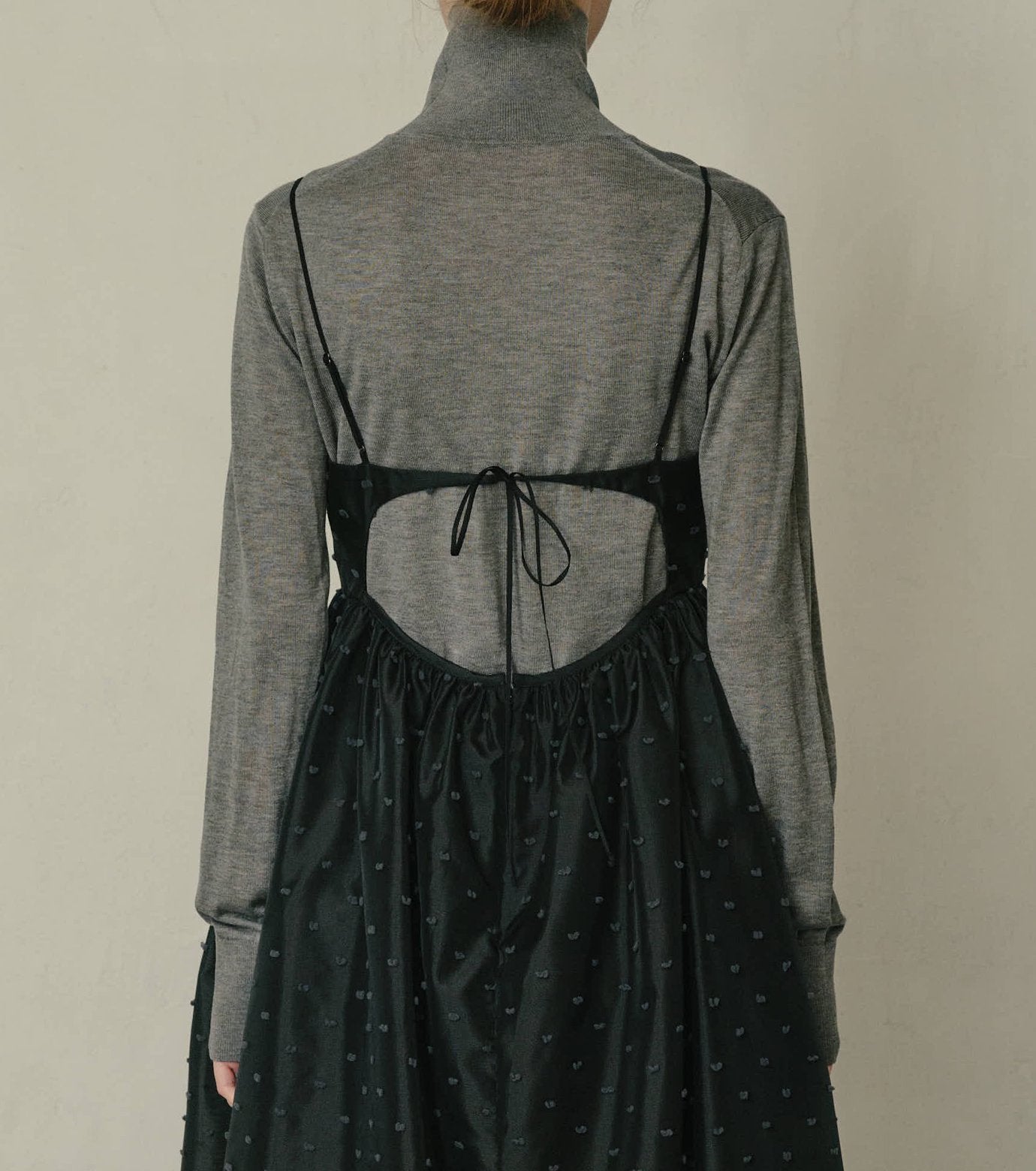 High-Gauge Turtleneck Knit
