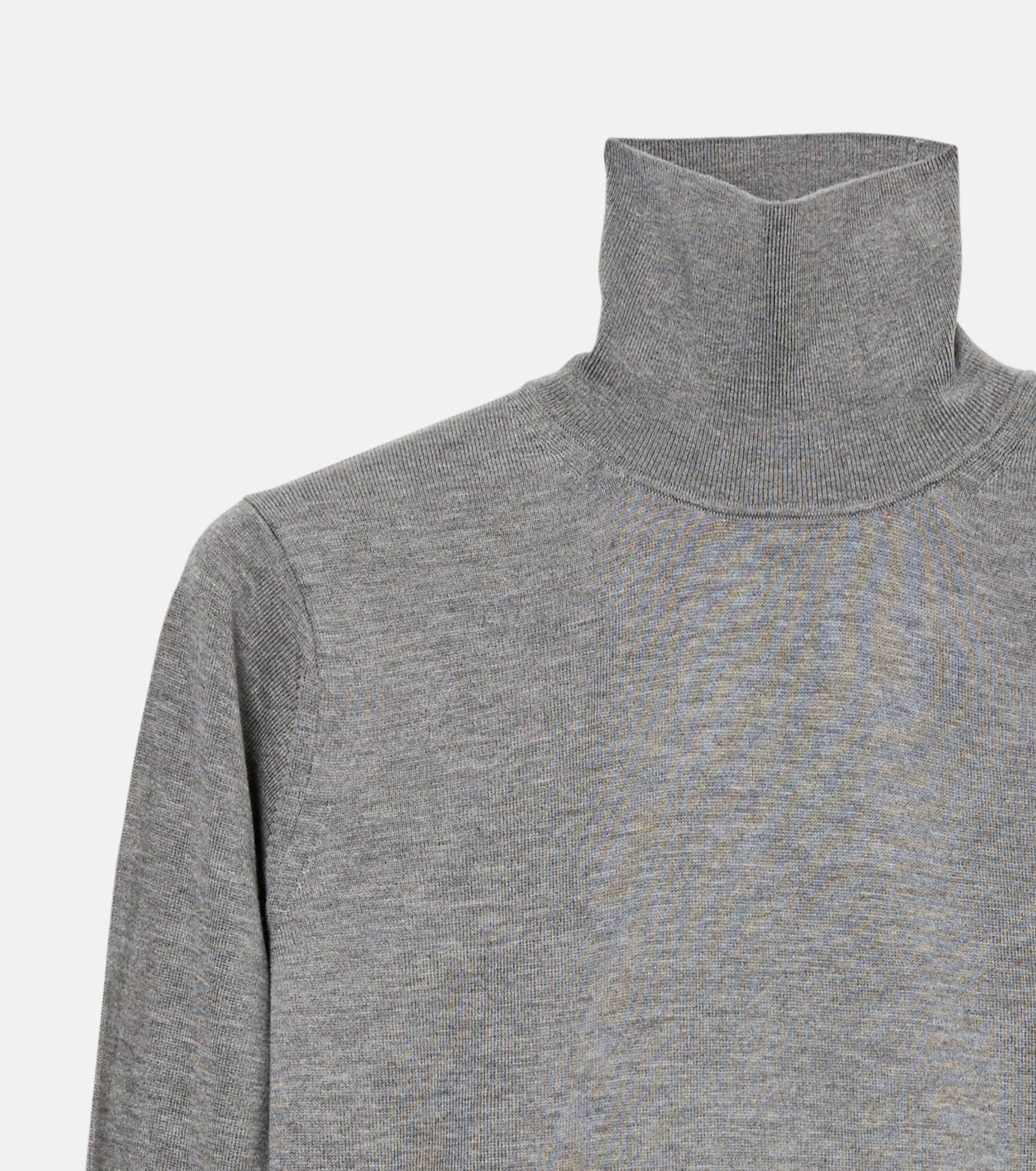 High-Gauge Turtleneck Knit