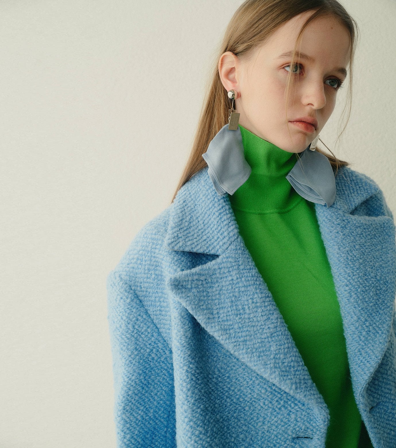 High-Gauge Turtleneck Knit