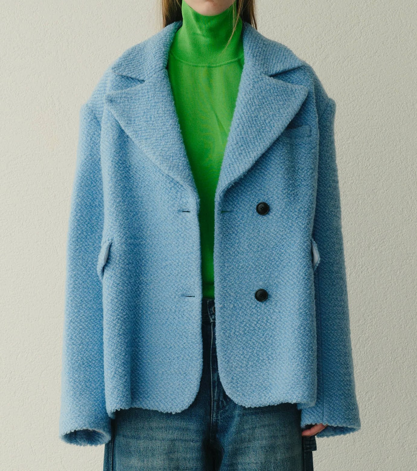 High-Gauge Turtleneck Knit