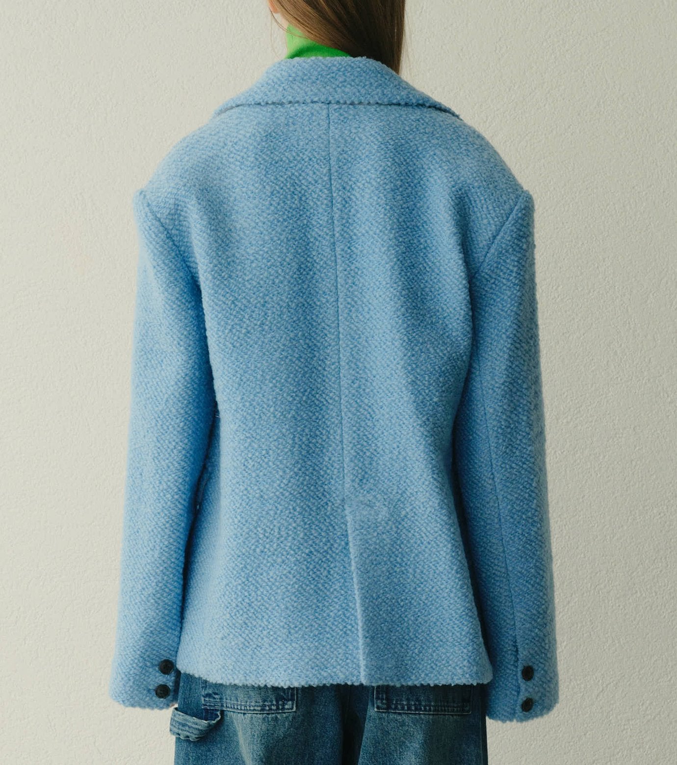 High-Gauge Turtleneck Knit