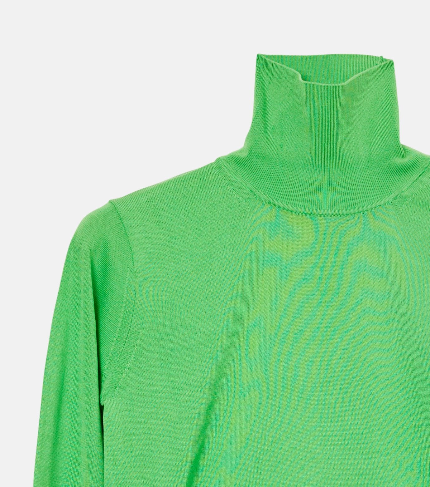 High-Gauge Turtleneck Knit