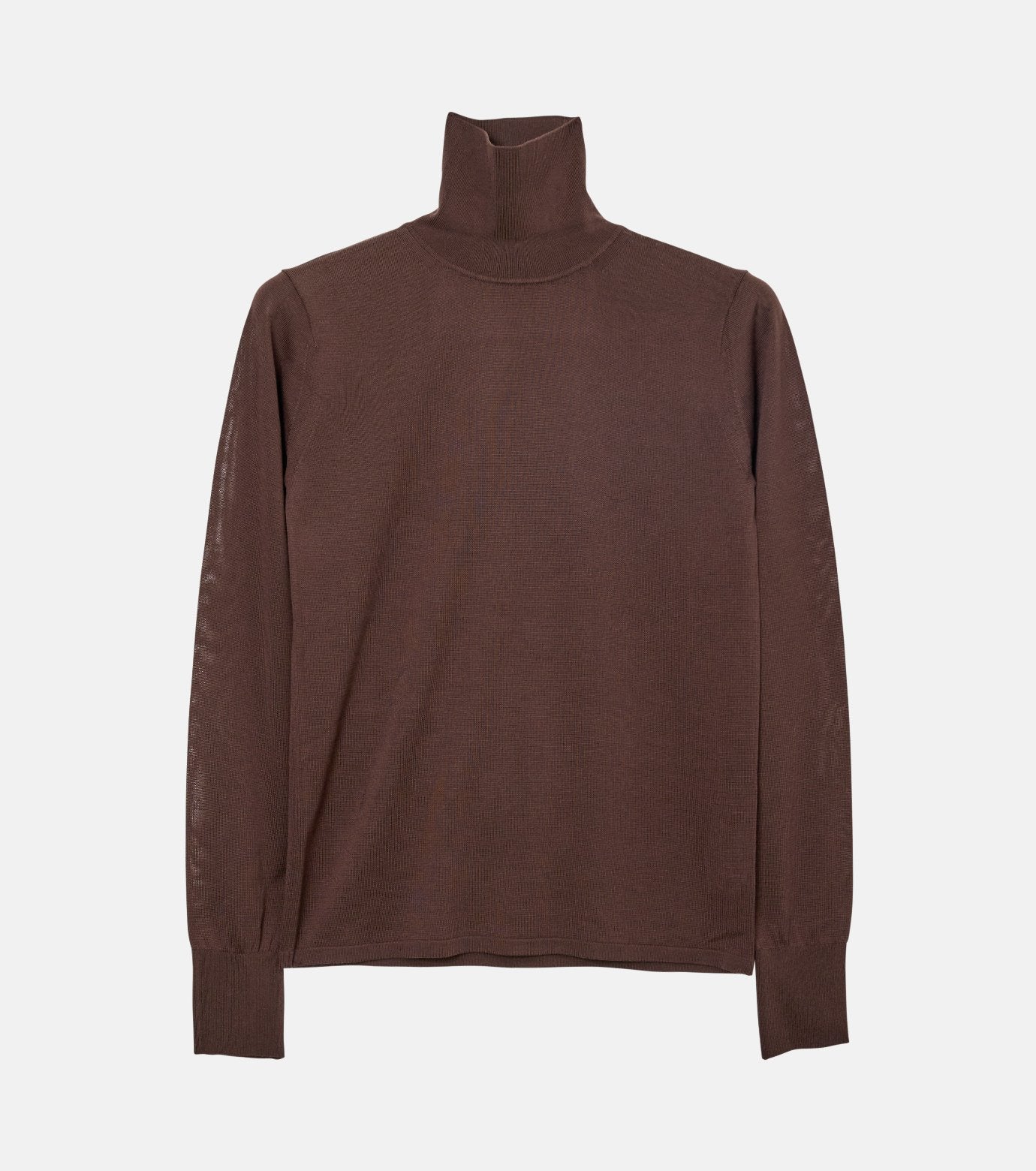 High-Gauge Turtleneck Knit
