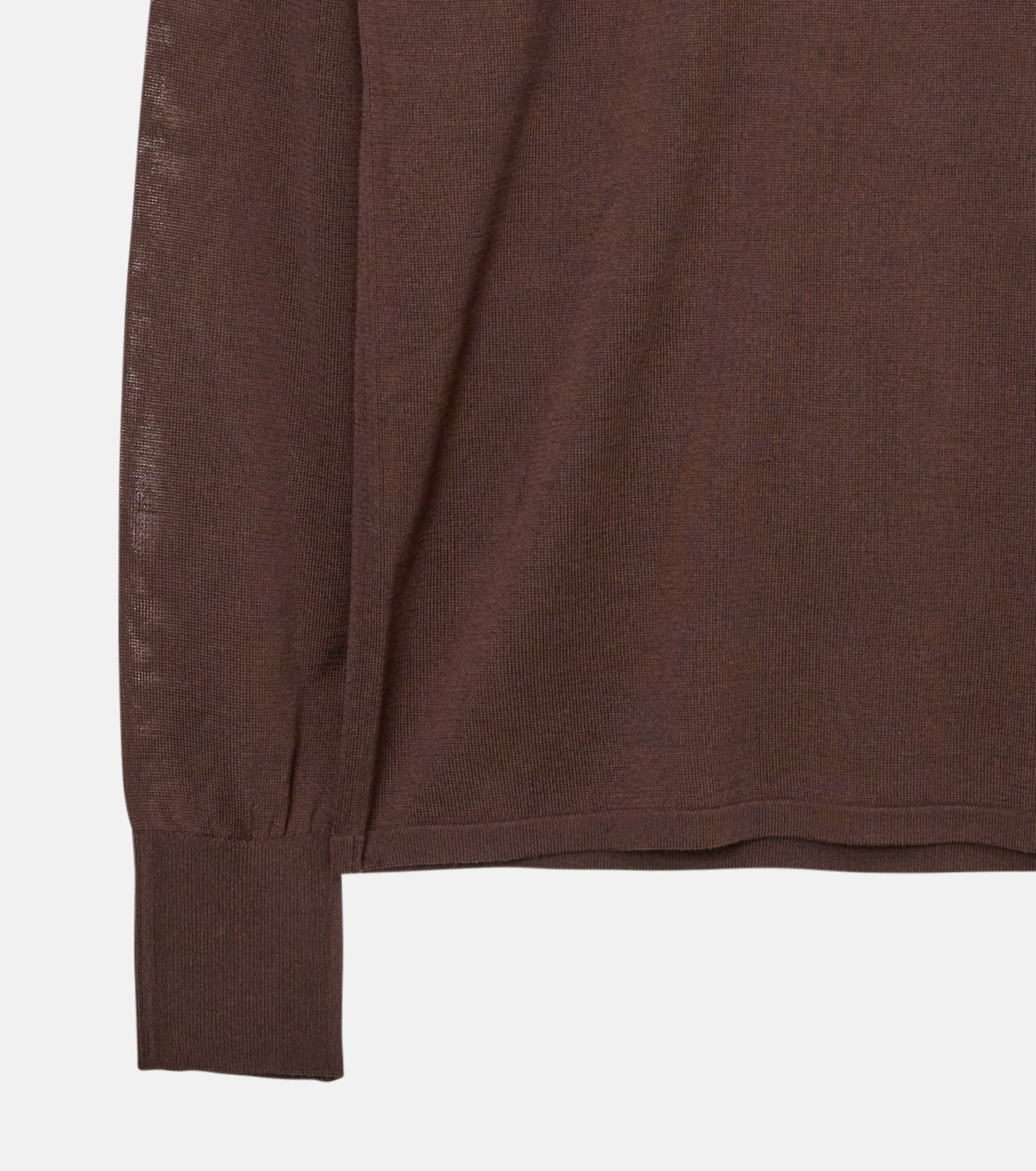 High-Gauge Turtleneck Knit
