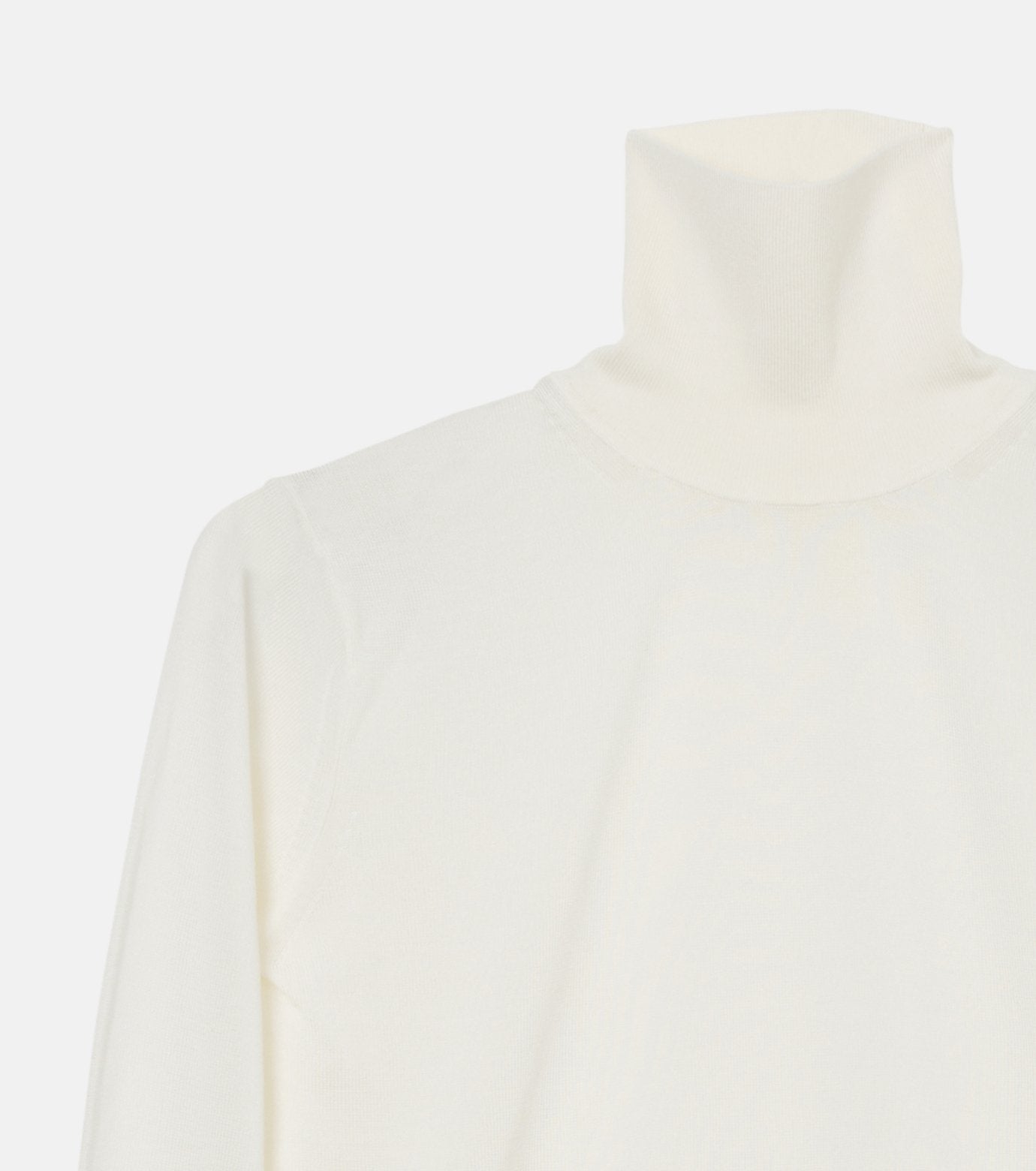 High-Gauge Turtleneck Knit