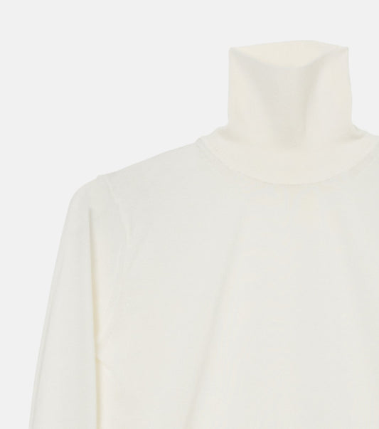 High-Gauge Turtleneck Knit
