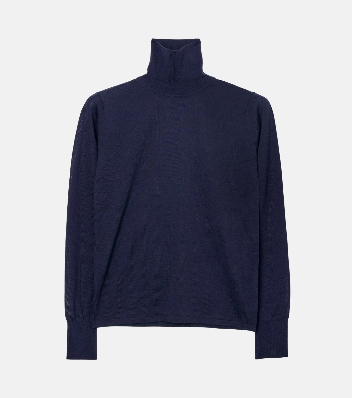 High-Gauge Turtleneck Knit