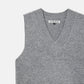 V-Neck Knit Vest