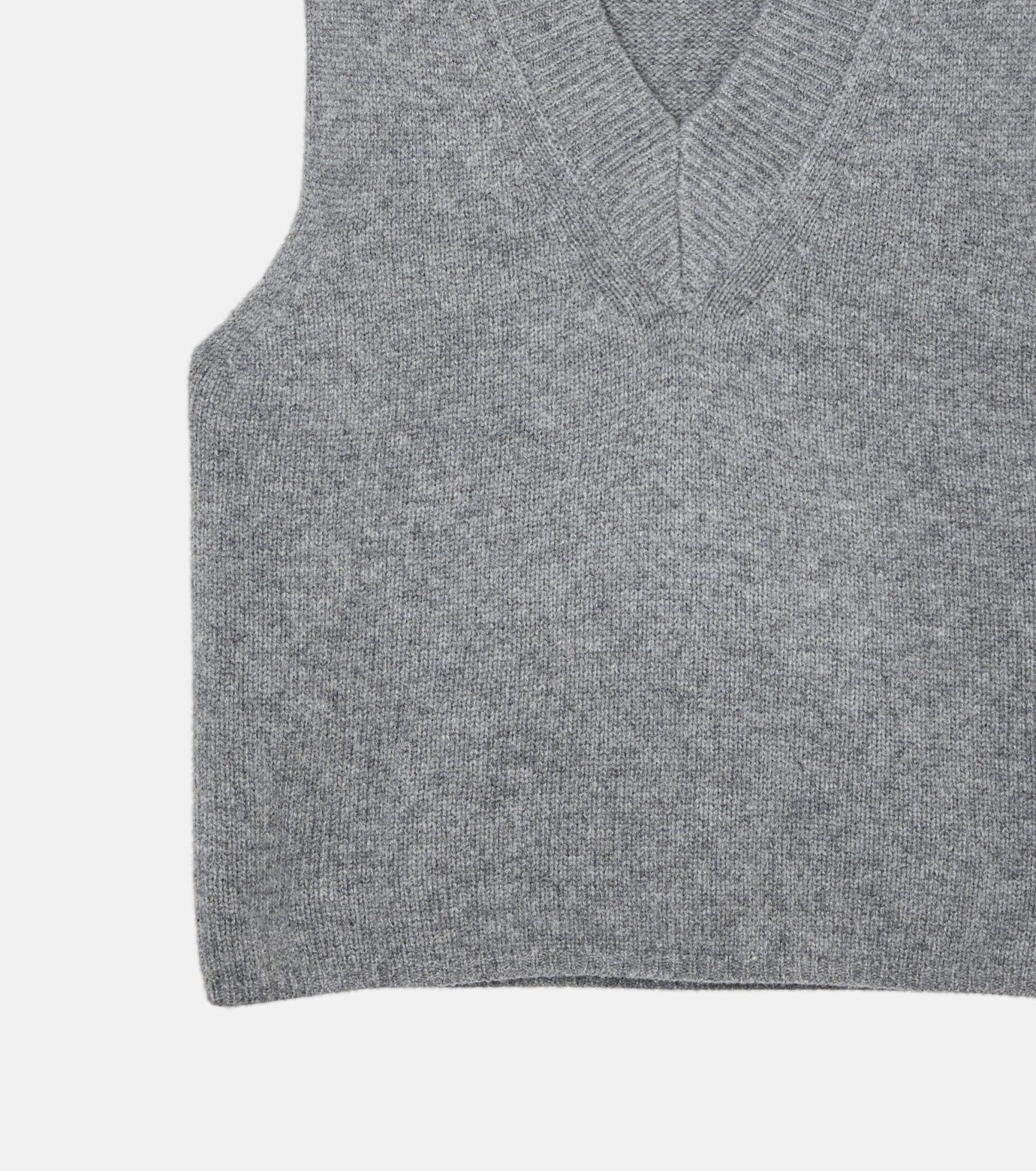 V-Neck Knit Vest