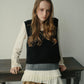 V-Neck Knit Vest