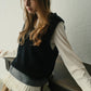 V-Neck Knit Vest