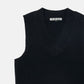 V-Neck Knit Vest