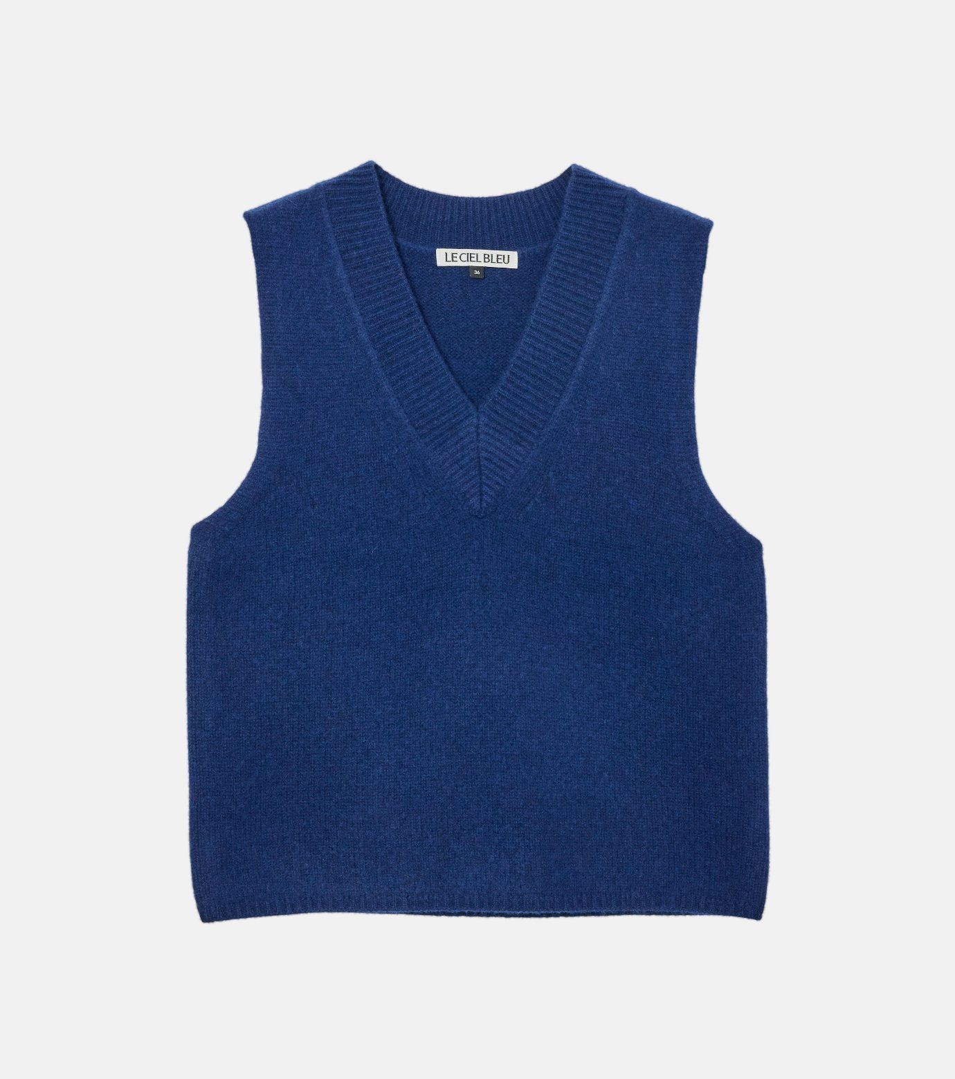 V-Neck Knit Vest