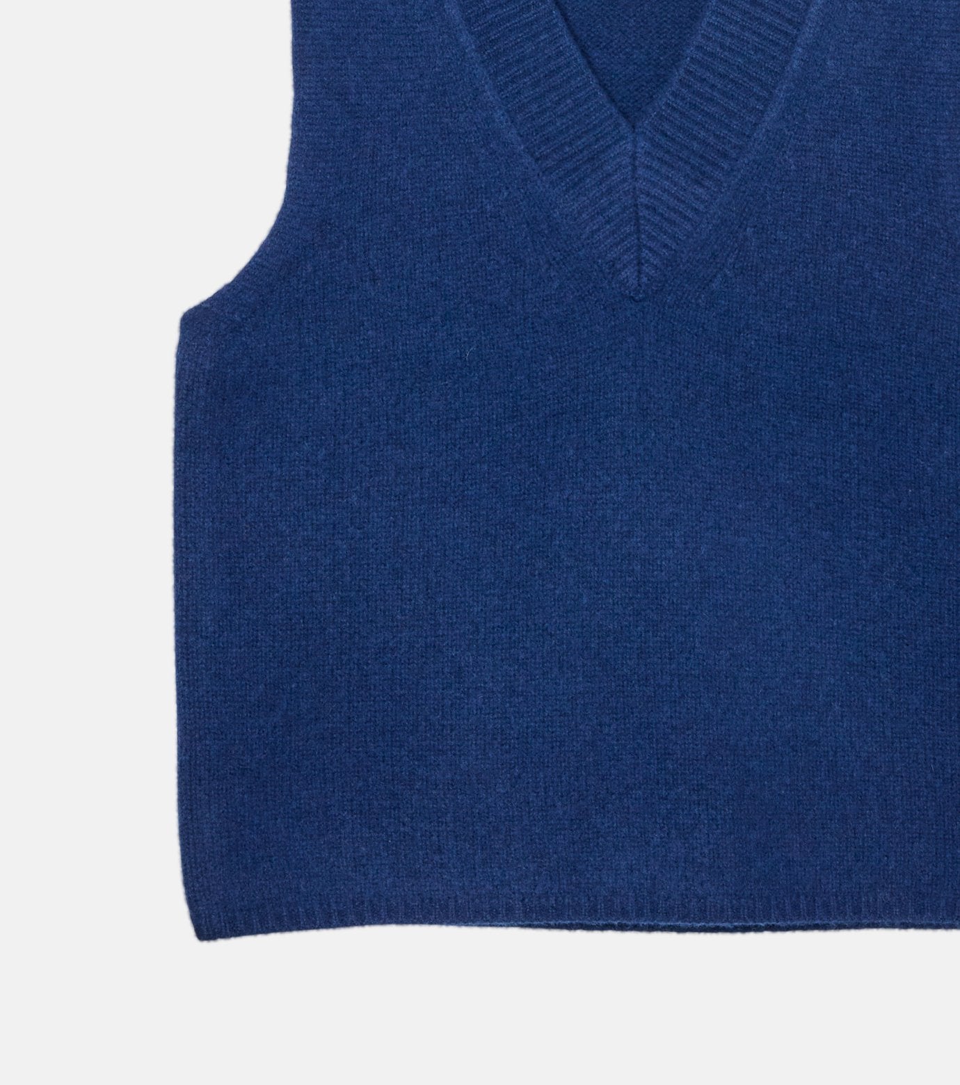 V-Neck Knit Vest