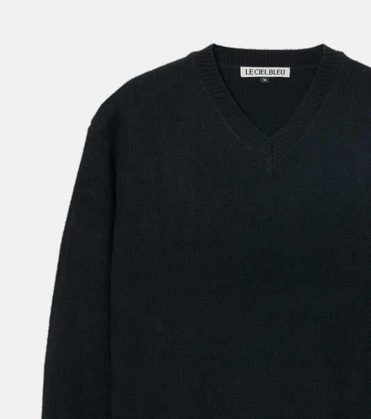 V-Neck Knit Pullover