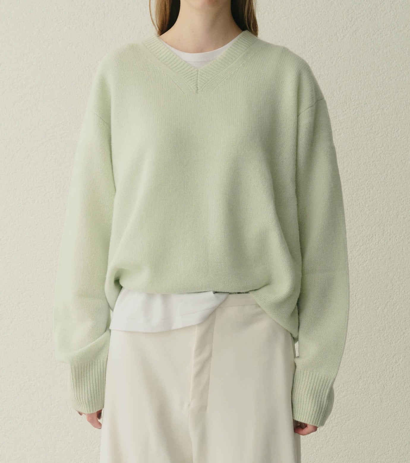 V-Neck Knit Pullover